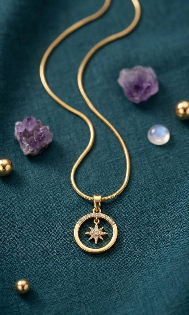 ✨ Celestial Star Pendant Necklace